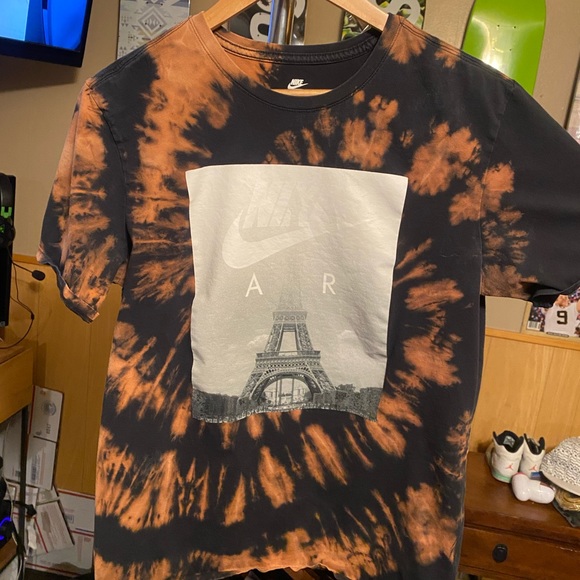 Nike Paris Eiffel Tower custom out of one reverse dye - Picture 2 of 7